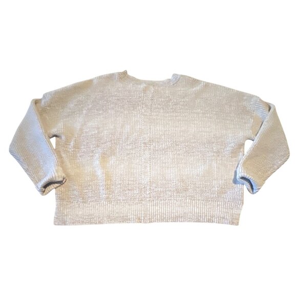 Duluth Trading Co XXL Beige Crewneck Sweater Heavy Knit Cotton Blend - Picture 7 of 7